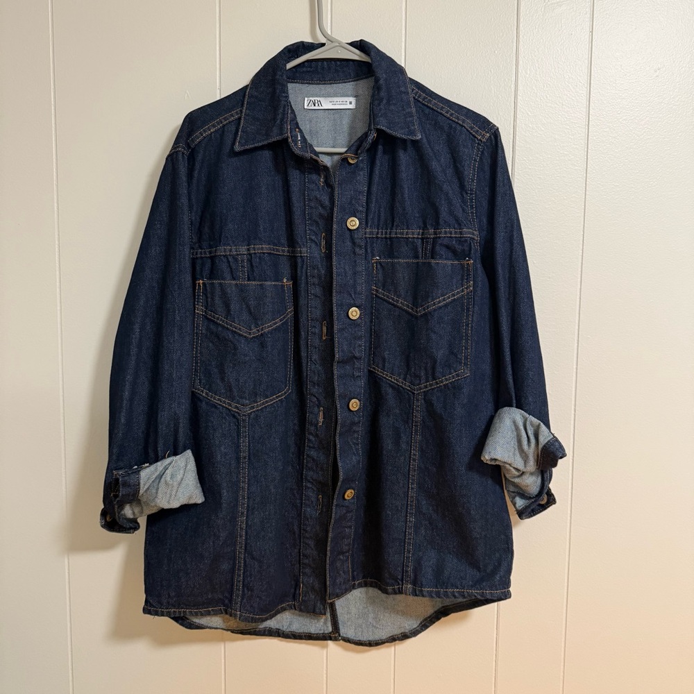 Zara Dark Denim jacket